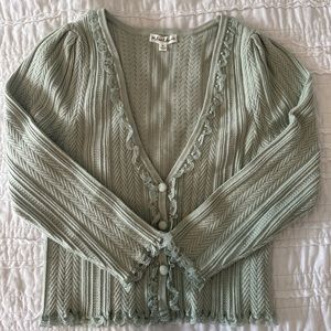 For love and lemons knit sweater cardigan
